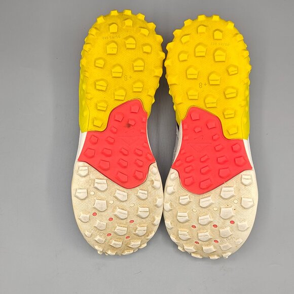 Nike Air Zoom Wildhorse Women Size 7 Aura Mint Foam Yellow Rare Trail Running - Picture 7 of 11